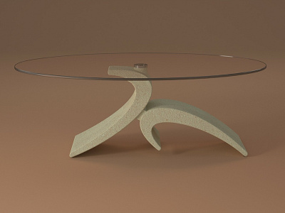 Tavolino da salotto Giove agglomerato arredo design marmo mobili moderno pietra salotto tavolino