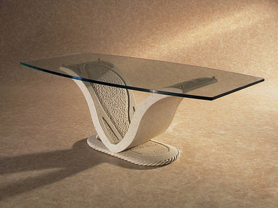 Tavolino da salotto Anubi agglomerato arredamento arredo classico design marmo mobili moderno pietra salotto tavolino