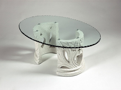 Tavolino da salotto Amos agglomerato arredamento arredo classico design marmo mobili pietra salotto tavolino