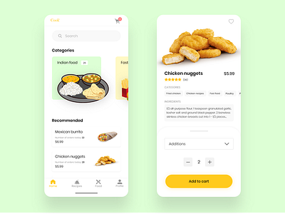 Food Delivery / Cooking App