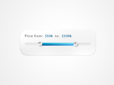 Price slider