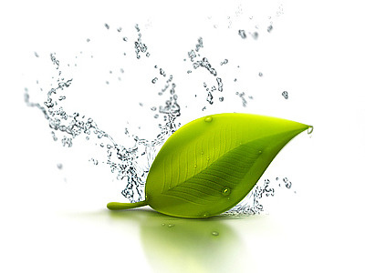 Eco Cleaning Icon Set Icon 1 cleaning eco green leaf water