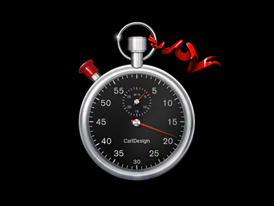Stopwatch 3d carl carl913 clock cool dark design grey red silver stoper stopwatch sttoper
