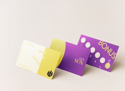 BUSINESS CARD | BONUS CARD | REDESIGN | TANNING SALON bonus card brand identity business card business card redesign graphicdesign minimalist modern tanning tanning salon vibrant