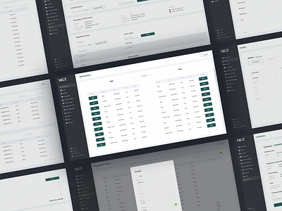 MGT app branding design market ui ux web