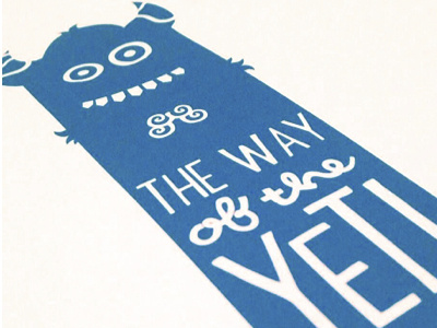 The Way Of The Yeti blue church font lunchbox ministry monster print script yeti youth