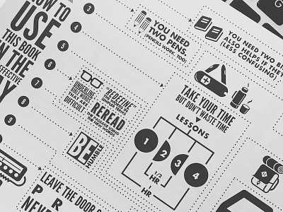 How To Use This Book adventure bible icons infographic ministry print route study youth