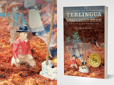 Terlingua Chili Cookbook chili cookbook design old school texas toy set western