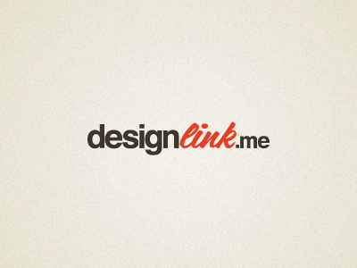 designlink.me beige brown brush design helvetica logo orange script typography