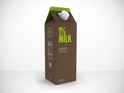 Milk Carton Concept 2 by Guilherme Salum on Dribbble