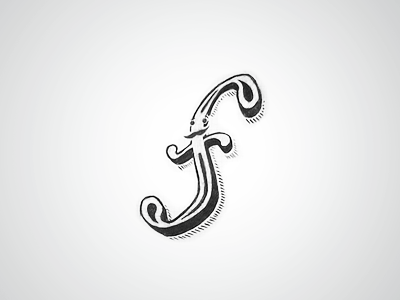 Just the manliest, sexiest F you'll ever see. calligraphy charcoal drawing type typography