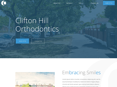 Orthodontist - Web Design