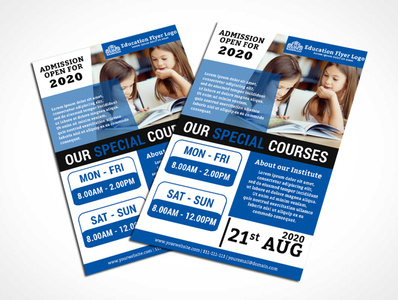 Flyer design for Education centers by Shehan Charles Wadinambu on Dribbble