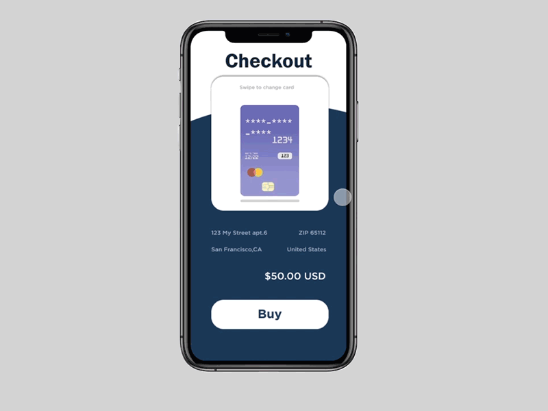 Daily UI! Credit card checkout