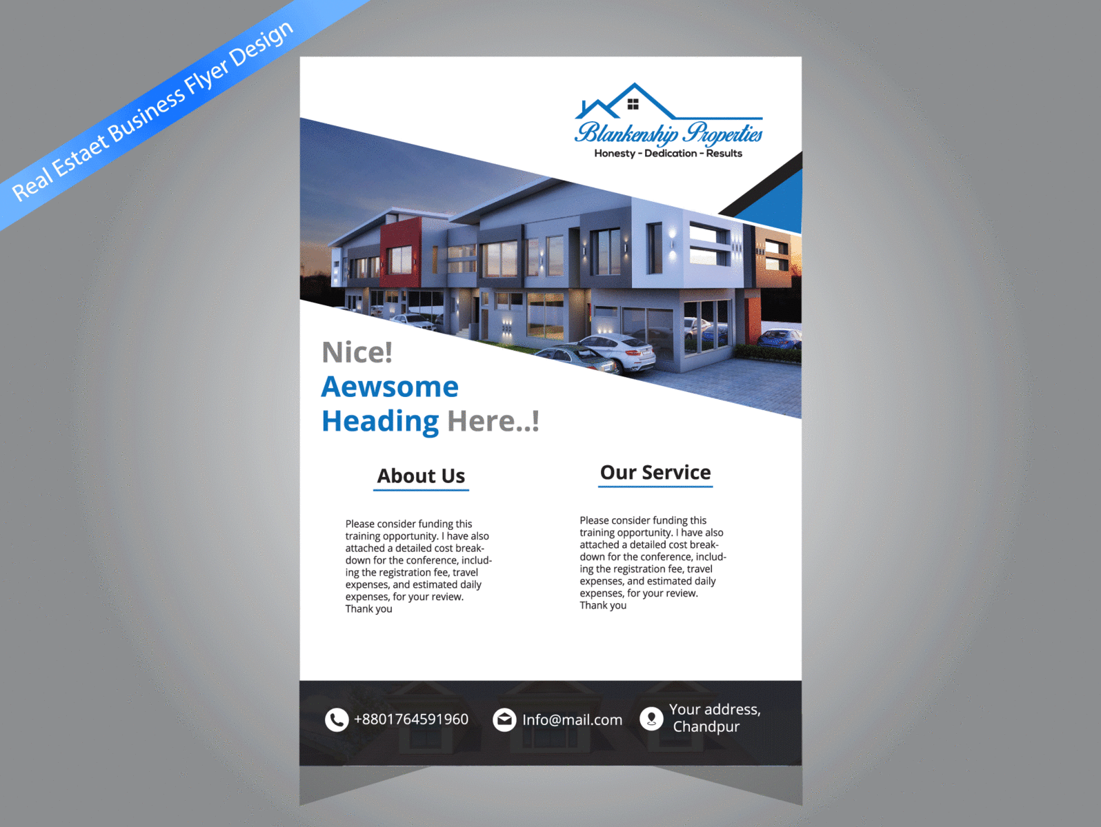 Real Estate Business Flyer