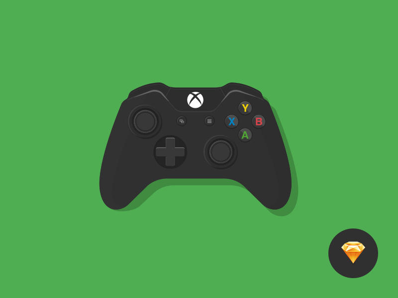 Xbox One Pad by Mateusz Dembek on Dribbble