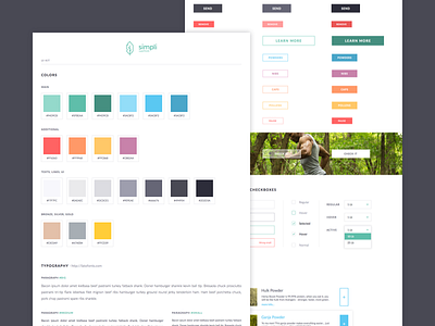 Simpli Ui Kit colorful ecommerce flat kit simpli ui ui kit