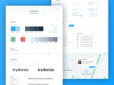 UI Style Guide guidelines typography ui ui design ui elements ui guide ui kit ui style guide