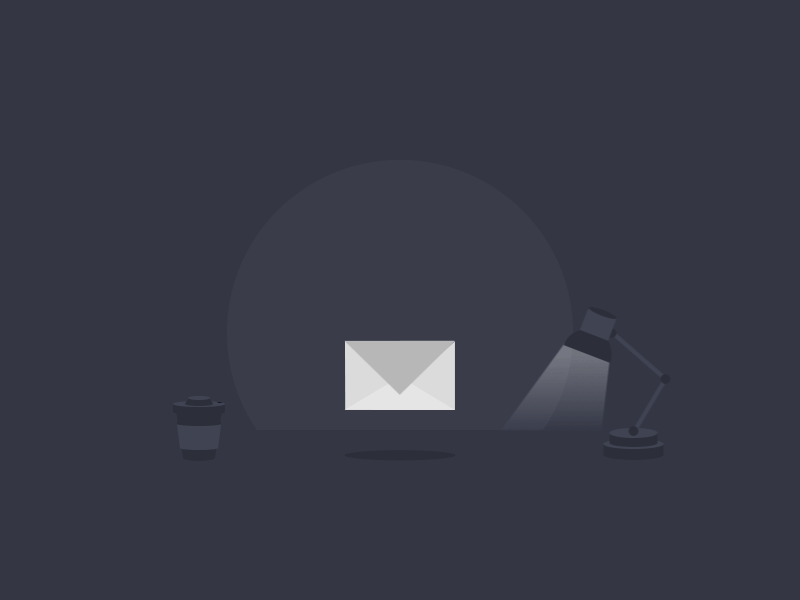 You've got mail! after effects animation app envelope flat icon shift