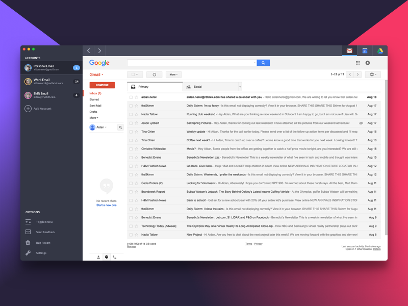 Mac Gmail App Multiple Accounts