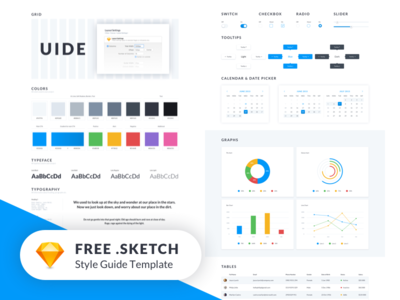 UIDE Kit (Style Guide Template) - FREEBIE 🔥 elements free freebie style guide ui ui kit user interface