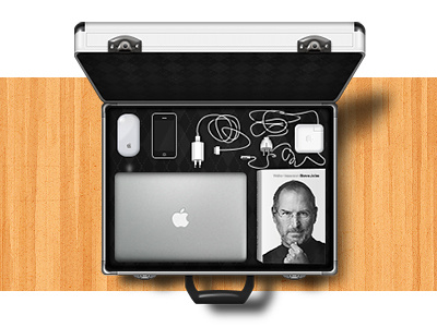 Apple Survival Case (improved) 4s apple case fun icon illustration iphone iphone 4s jobs macbookpro magic magic mouse mbp metal mouse steve jobs wood