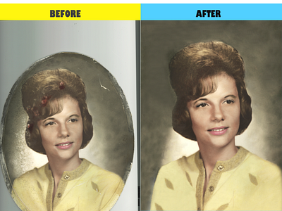 1966 photo restoration