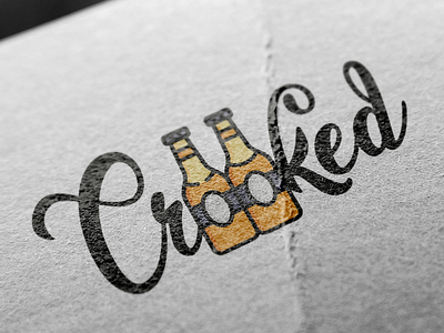 Logo (Crooked) branding illustrator logo vector