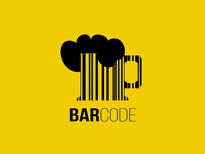 Barcode Logo branding design illustration illustrator logo ui vector web website