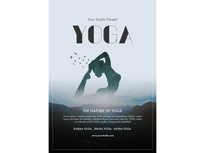 yoga poster