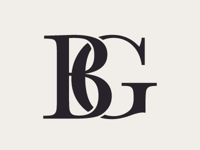 Blackguava Monogram logo monogram type typography