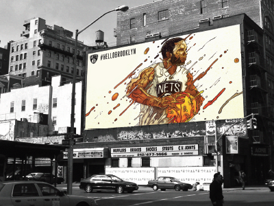 Brooklyn Nets Billboard