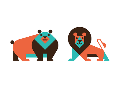 these fellas didnt make the cut bear bott illustration lion luke
