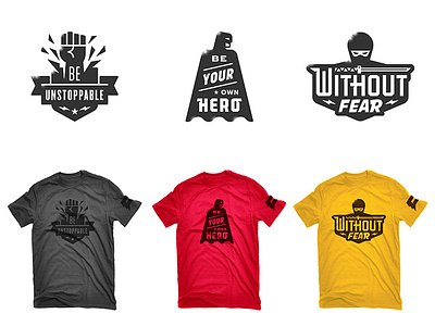 Be Your Own Hero by Luke Bott on Dribbble