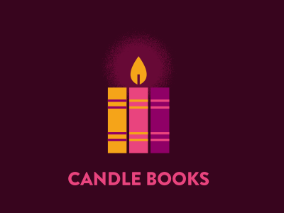 Candle Books book candle flame glow light