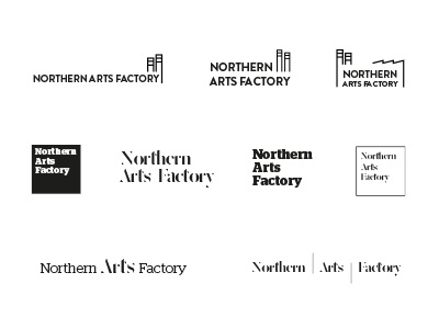 Northern Arts Factory Logo Ideas