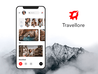 Travellore App - UI/UX | Modern & Minimal app design minimal travel ui ux