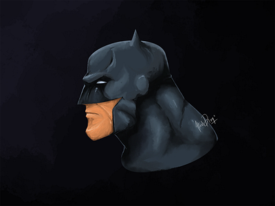 Batman - The Knight of the Gotham digital art digital painting fan art illustraion photoshop