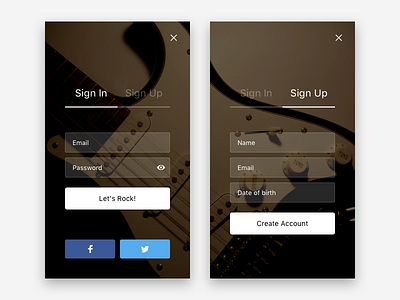 Daily UI #001 — Sign Up