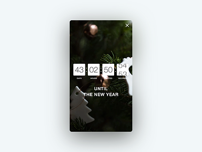 Daily UI #014 — Countdown Timer countdown dailyui new sketch timer year