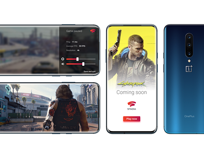 Google Stadia design - Running Cyberpunk 2077