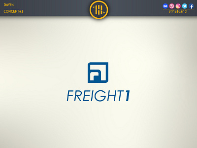 Freight First. 30daychallenge 30dayslogochallenge branding design flat icon illustration logo logodaily logodesainer logodesign logodesignchallenge minimal vector