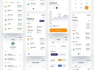 Cryptocurrency - Mobile app