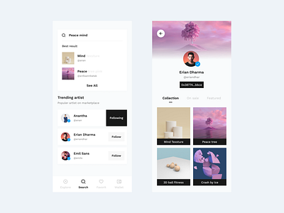 NFT Marketplace by Luky Erdiand 🦖 for Morva Labs on Dribbble