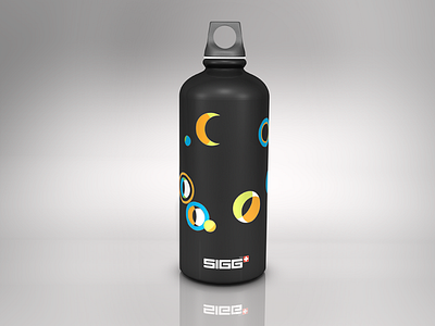 Space Sigg Bottle 3d cinema 4d illustration space texture