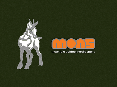 MONS Logo concept graphic design illustration logo sport