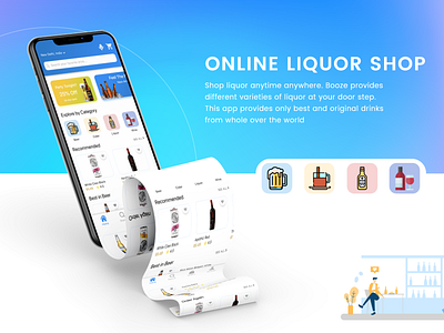 Online Liquor Store UI/UX Design