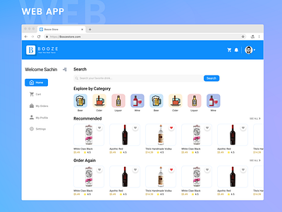 Online Liquor Shop adobexd dashboard dashboard ui design liquor madewithadobexd shopping ui user inteface ux web