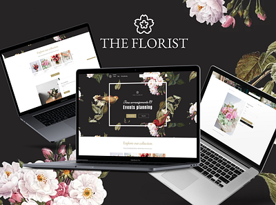 The Florist design ui web wix