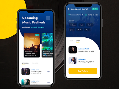 Music Festival App